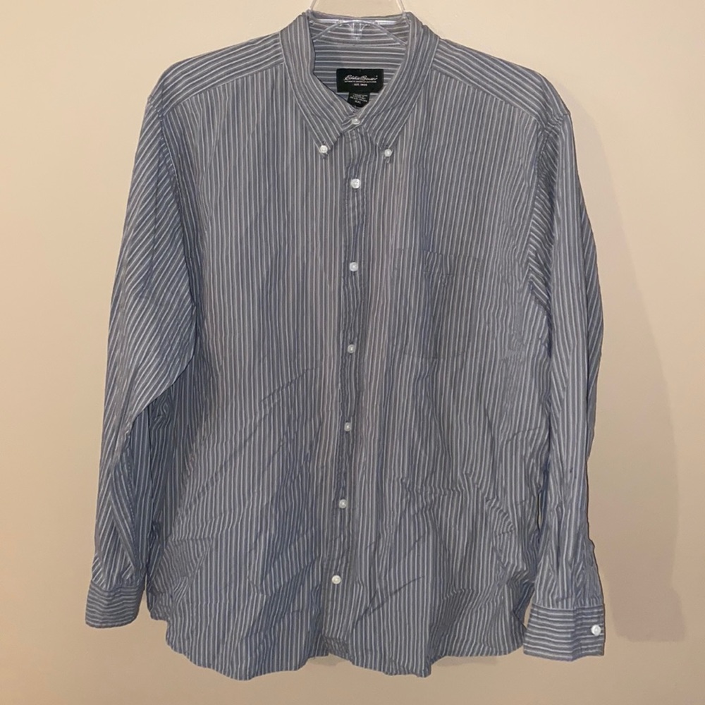 Eddie Bauer Green Button Down Shirt
